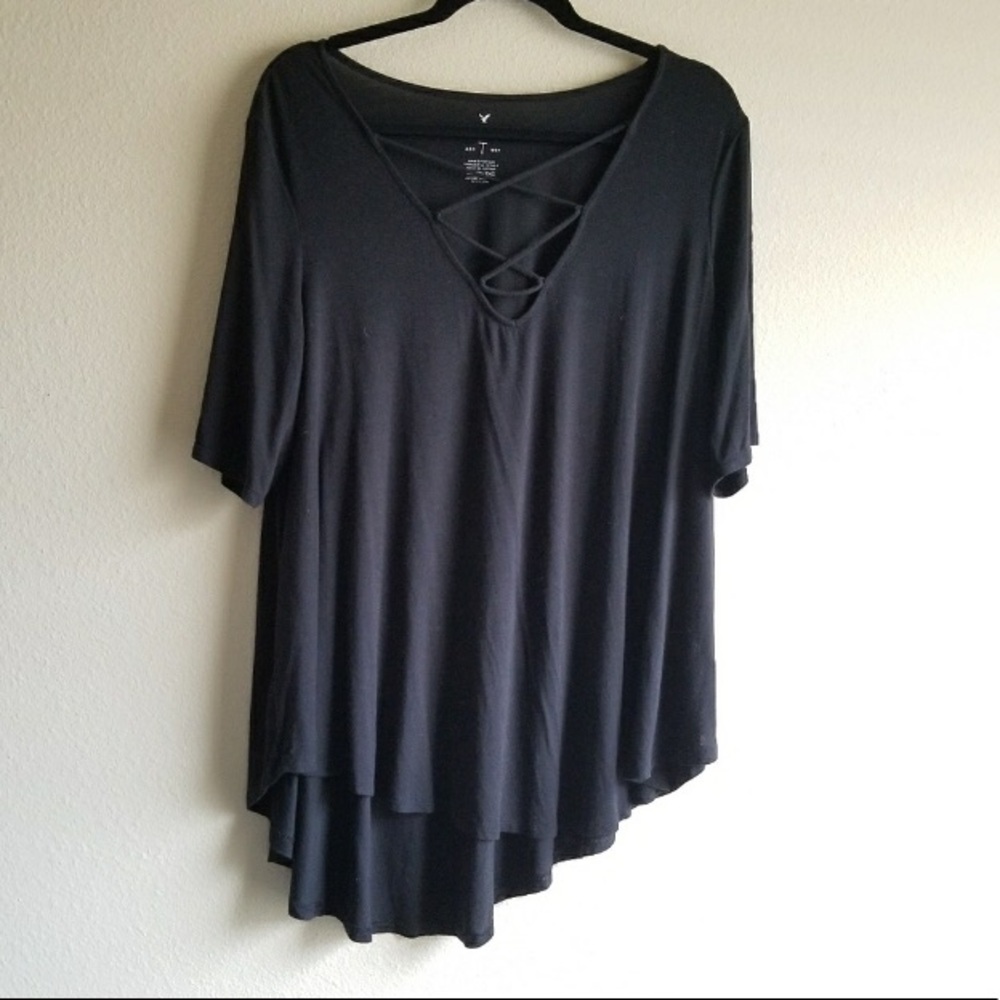 American eagle 1/2 sleeve top